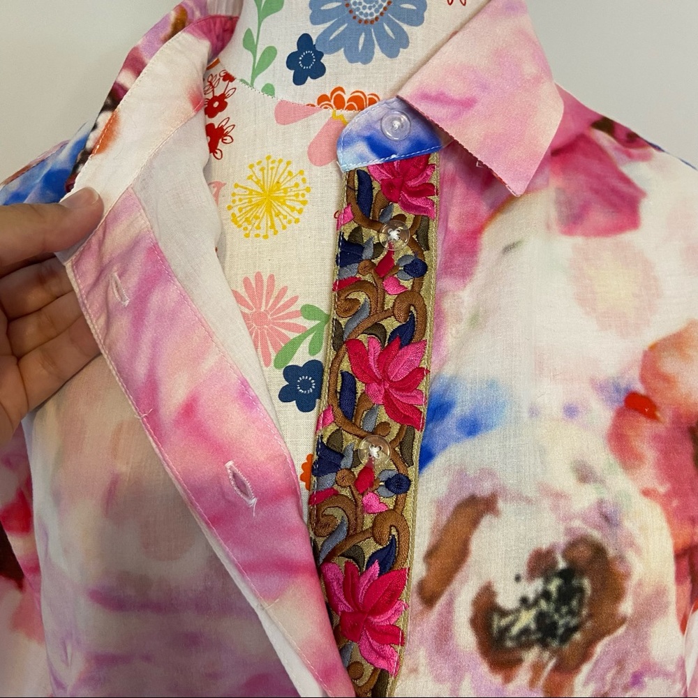Soft Surroundings Button Down Shirt